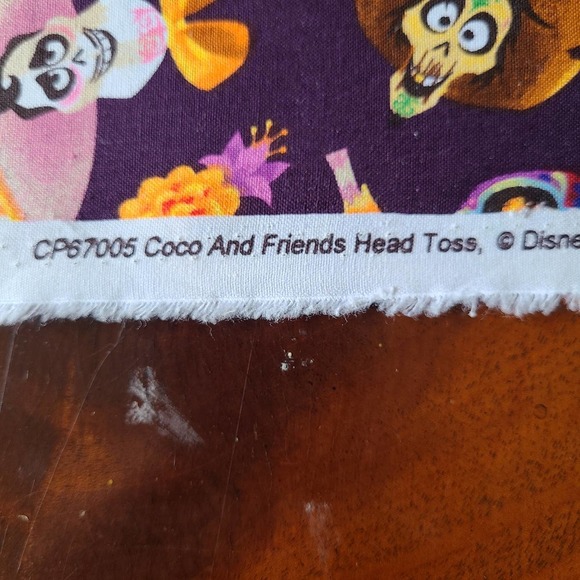 BTY Disney Coco and Friends Head Toss Cotton Fabric CP67005 Springs Creative - Picture 6 of 10